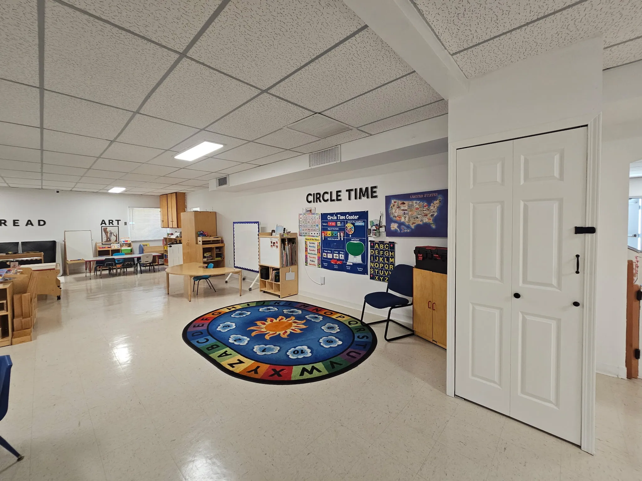 Circle time area